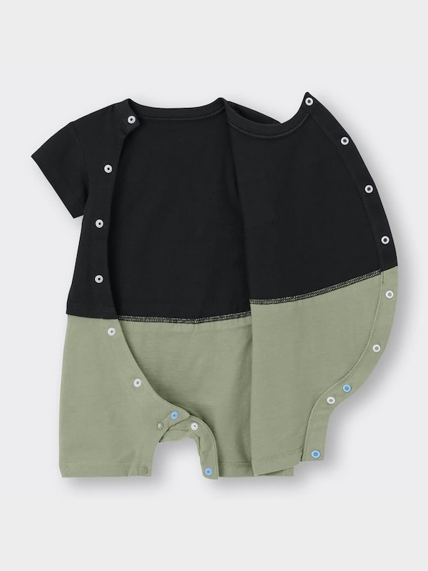 BABY(NEWBORN)セパオール(半袖)(メッシュポケット)