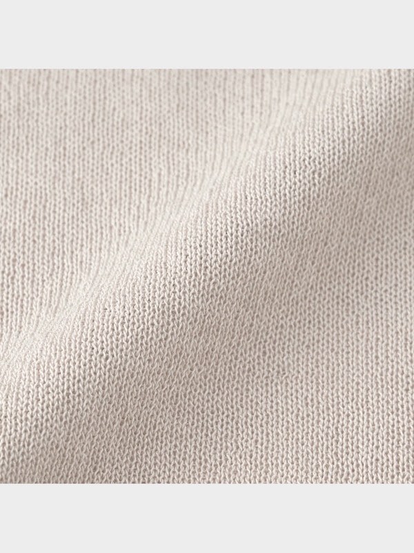 シアーリラックスフィットセーター(5分袖)NT+E