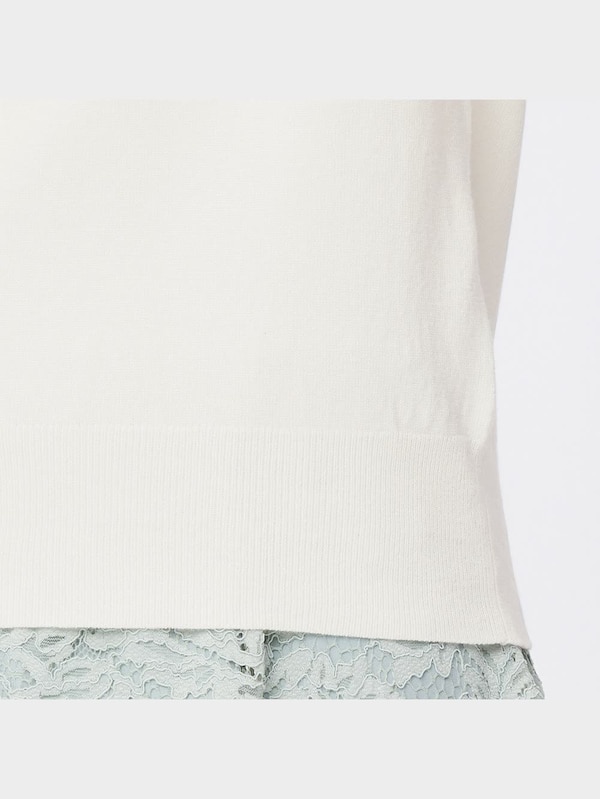 プリーツスリーブカーディガン(7分袖)Z