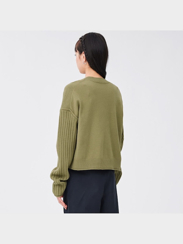 カットアウトセーター(長 袖)NTQ+E