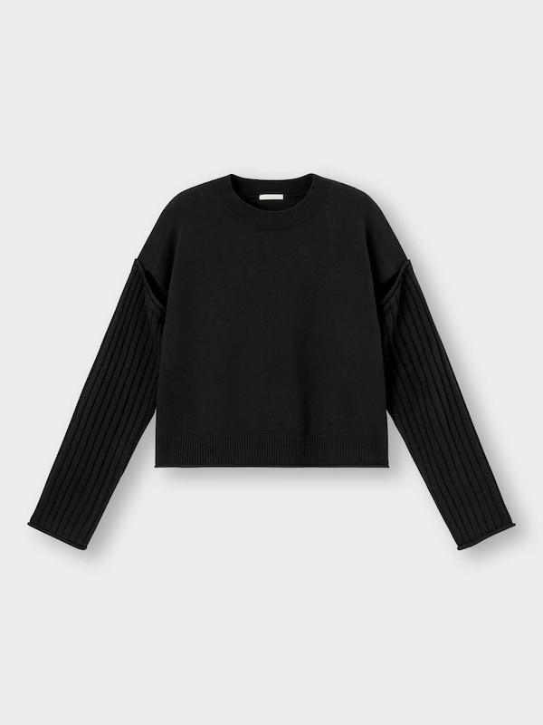 カットアウトセーター(長袖)NTQ+E