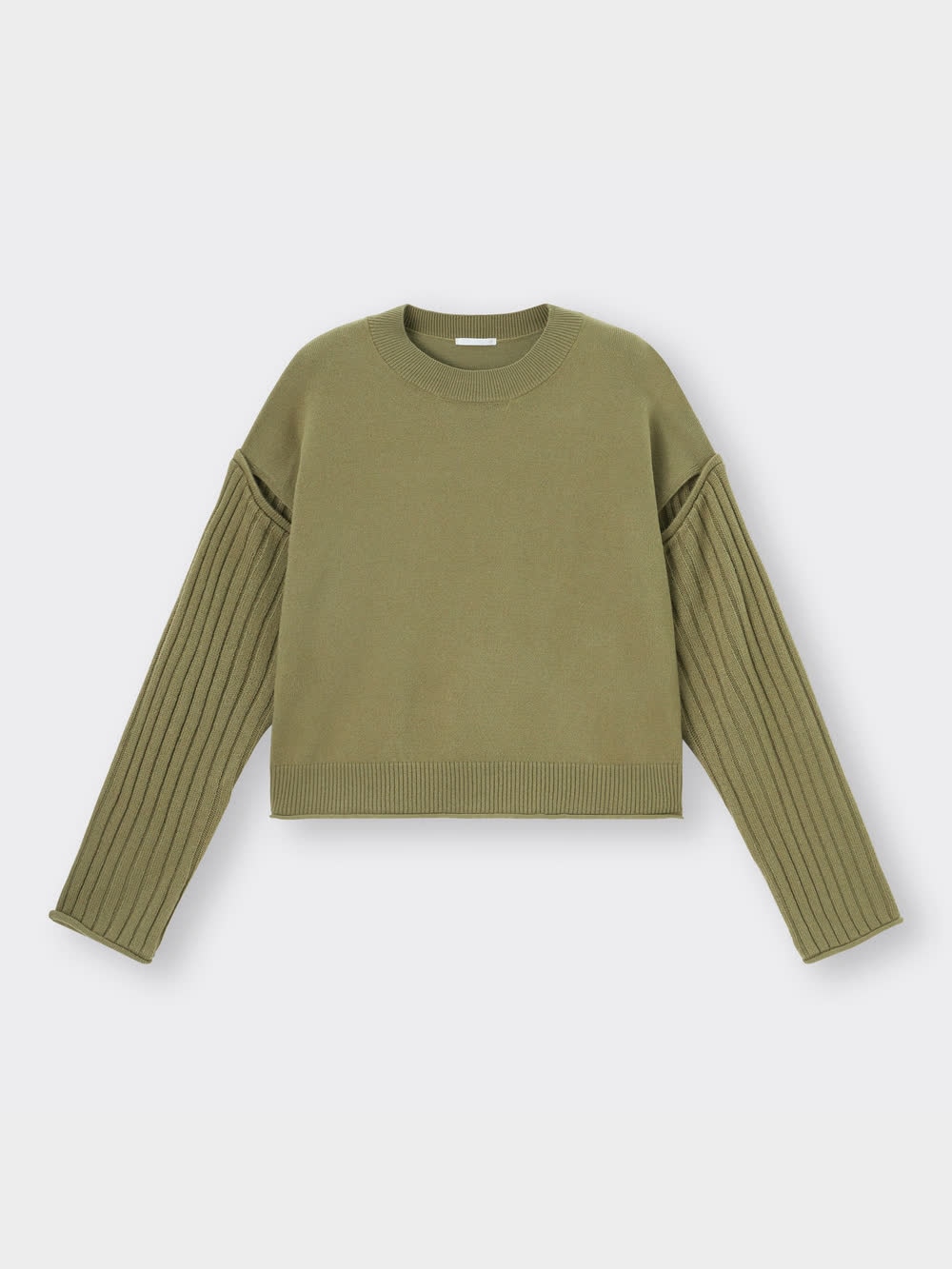 ゆうまあ GU公式 | カットアウトセーター(長袖)NTQ+E