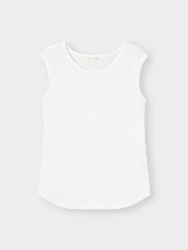 リブタンクトップQ+E