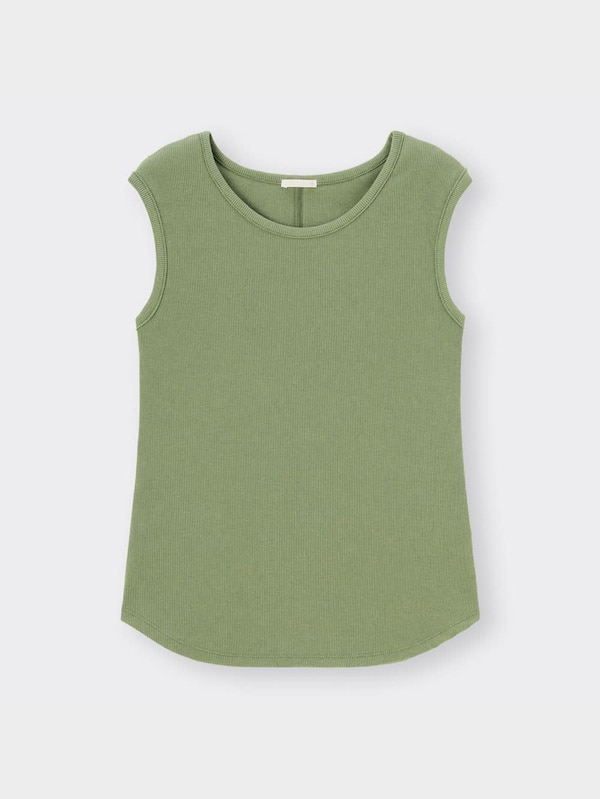 リブタンクトップQ+E