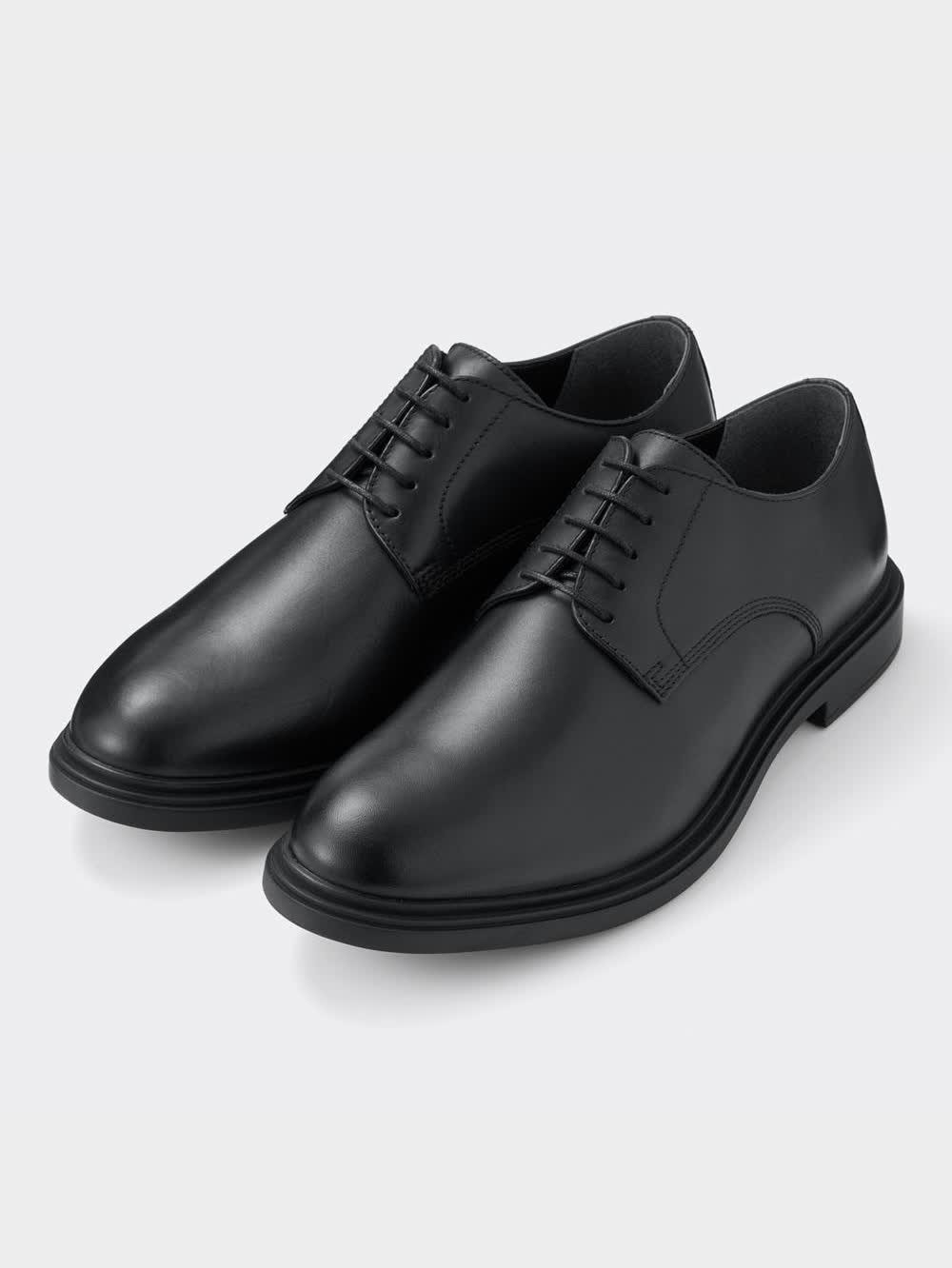 GU公式 | リアルレザーダービーシューズ