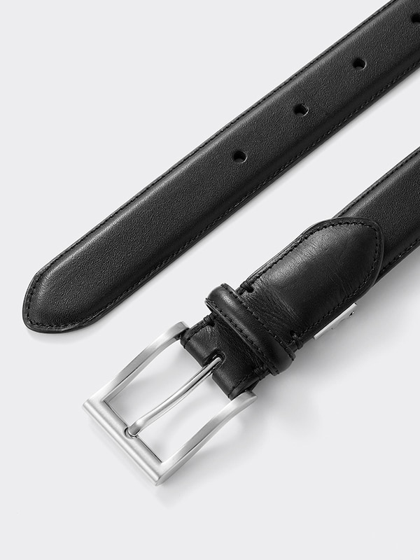 ベジタブルタンドレザーサイドステッチベルト(アジャスタブル)