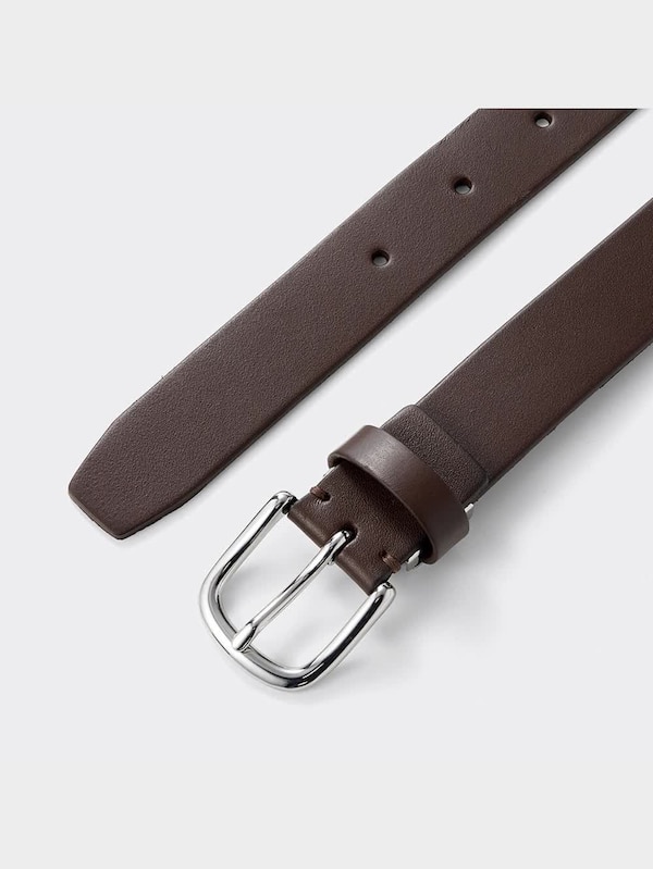 ベジタブルタンドレザーノーステッチベルト(アジャスタブル)