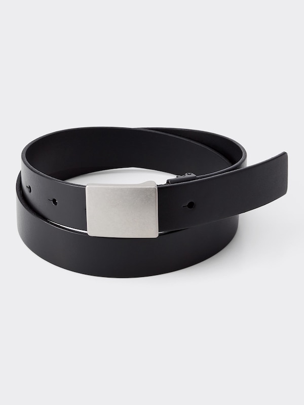 ベジタブルタンドレザースクエアバックルベルト(アジャスタブル)