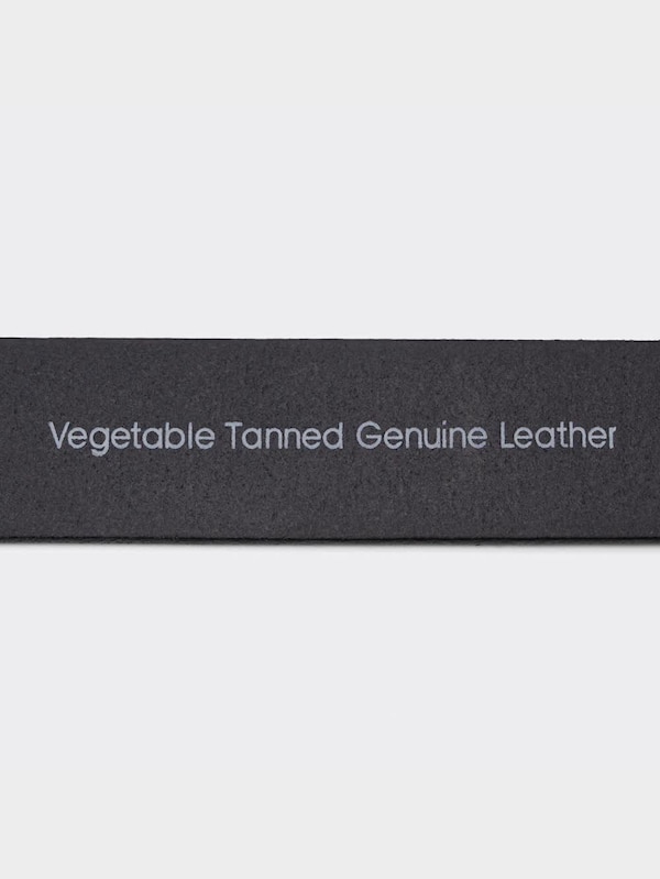 ベジタブルタンドレザースクエアバックルベルト(アジャスタブル)