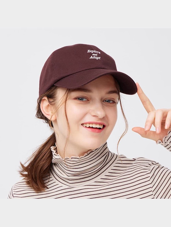 UVカットツイルロゴキャップ