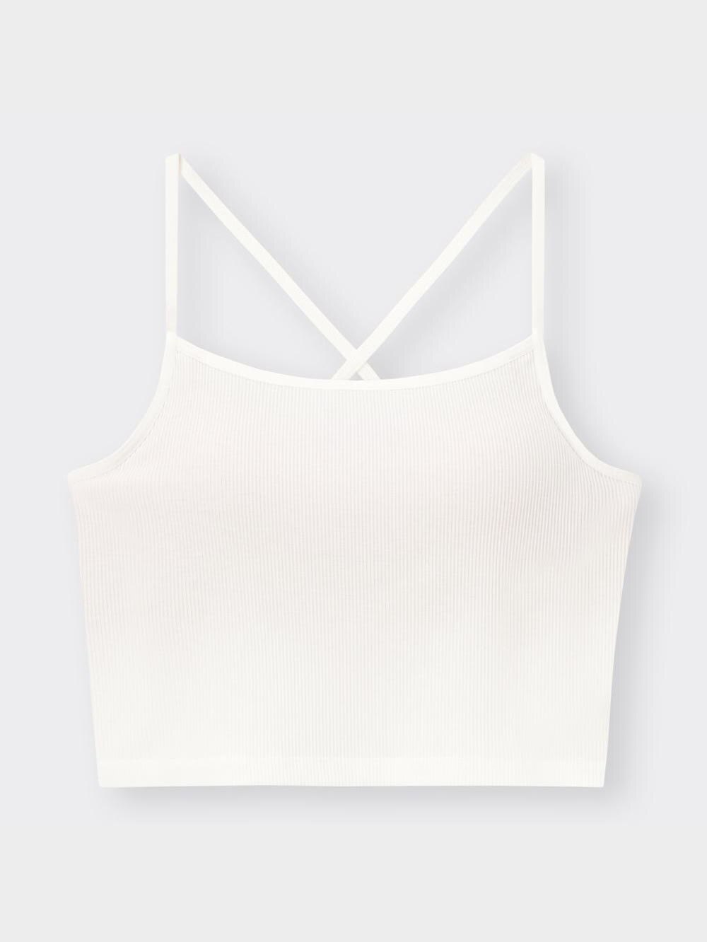 【全5色】長袖ハイネックトップ　アイボリー ベージュ スカイ ピンク ブラック【kolji-e121115top】( mja )(241220) 271-347135】GU ブラフィール2WAYクロップドキャミソール - メルカリ