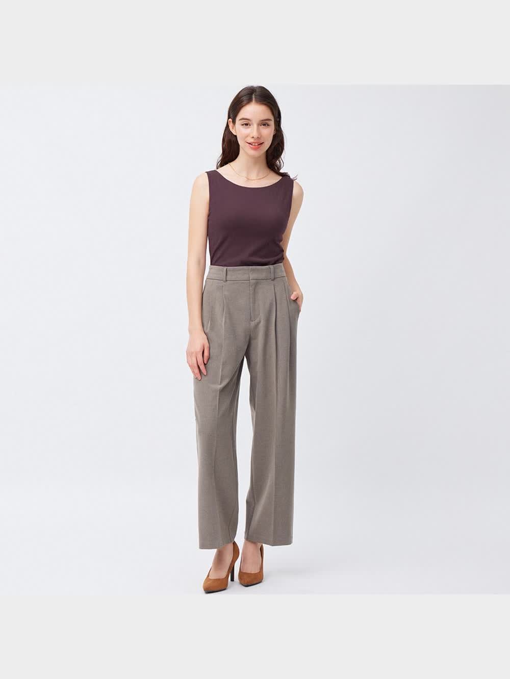 GU公式 | ブラフィールボートネックT(ノースリーブ)