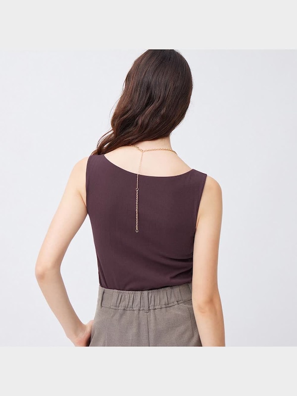 ブラフィールボートネックT(ノースリーブ)