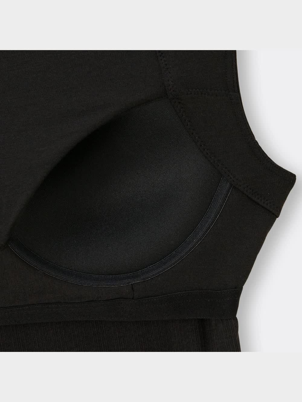 GU公式 | ブラフィールボートネックT(ノースリーブ)