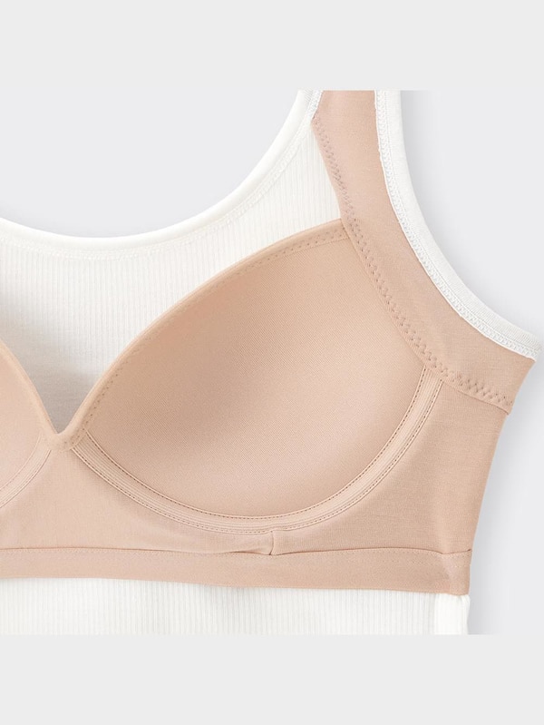 ブラフィールクロップドバックオープンタンクトップ