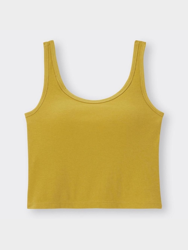 ブラフィールクロップドバックオープンタンクトップ