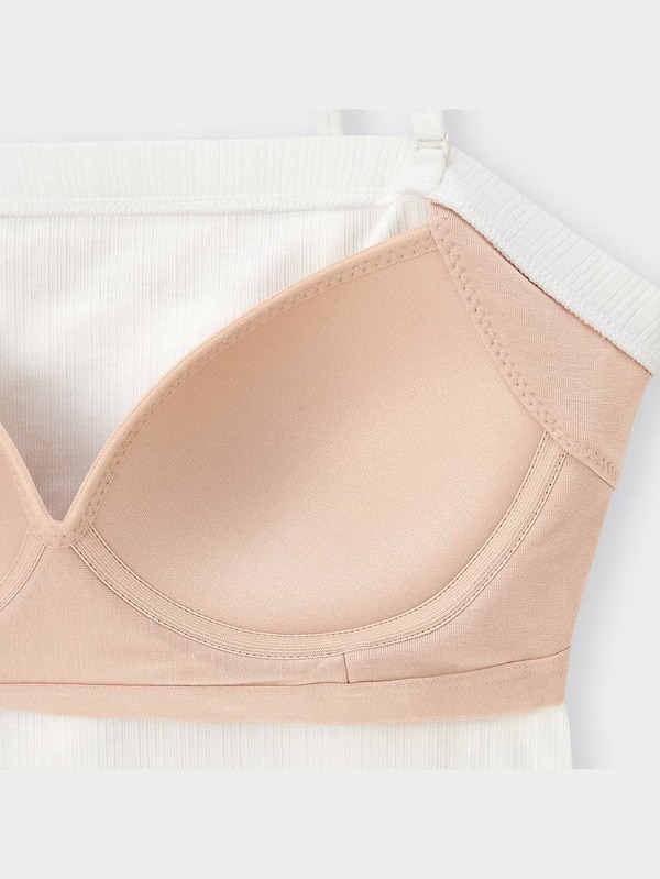 ブラフィールクロップドチューブトップ