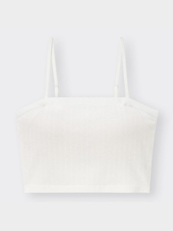 ブラフィールクロップドチューブトップ