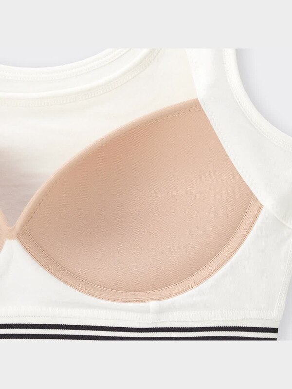 ブラフィールクロップドタンクトップ(ライン)