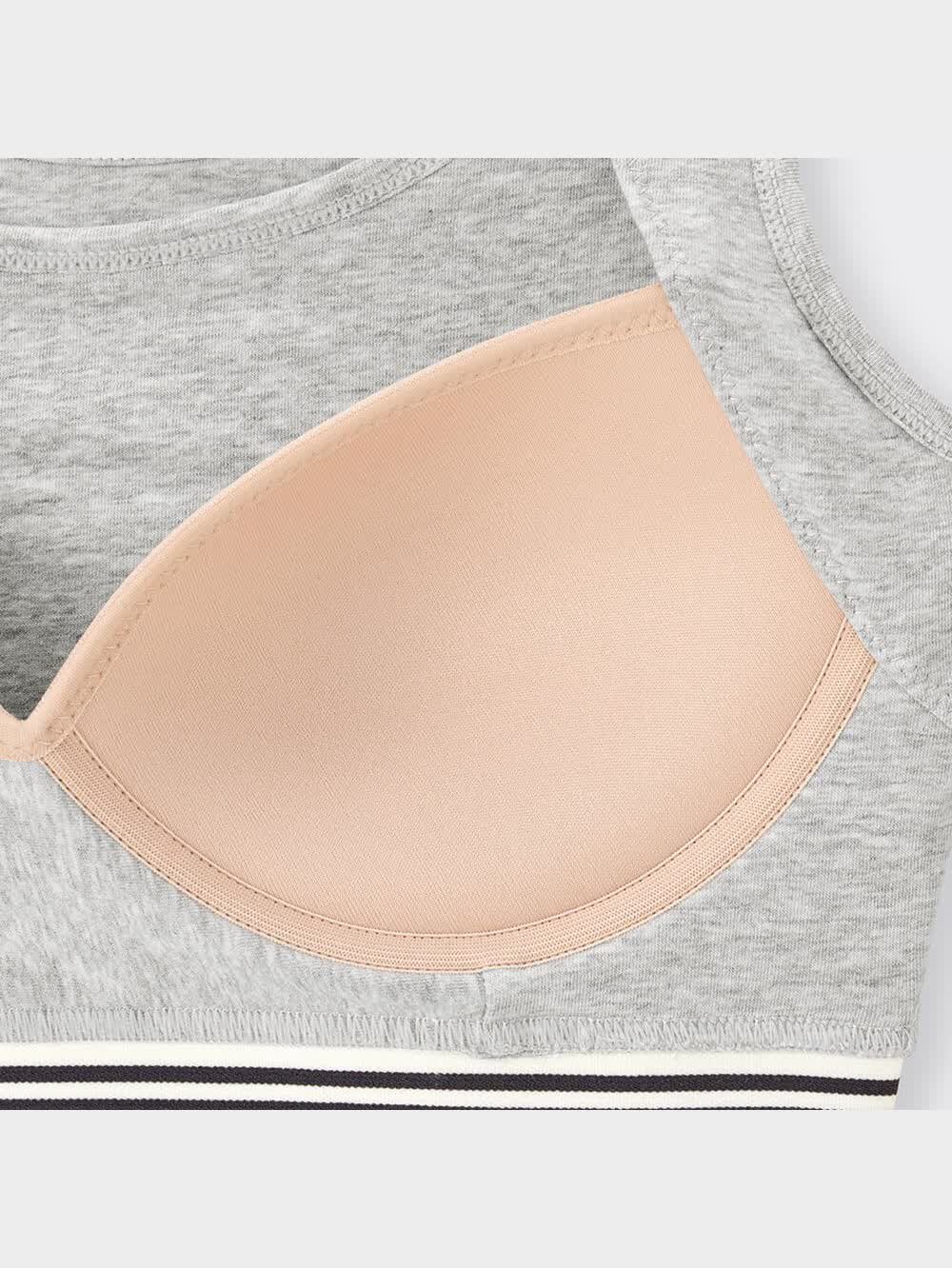 ピンキーページ GU公式 | ブラフィールクロップドアメリカンスリーブタンクトップ