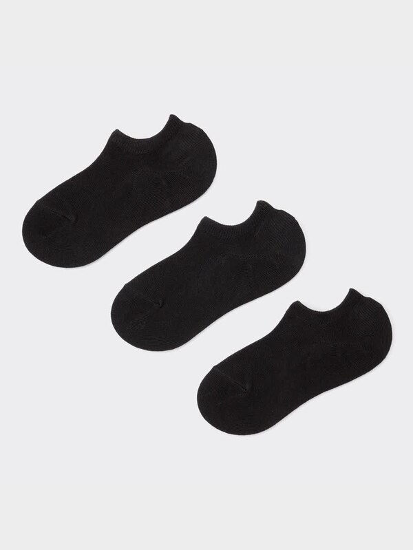 ベリーショートソックス3P(滑り止め付き)
