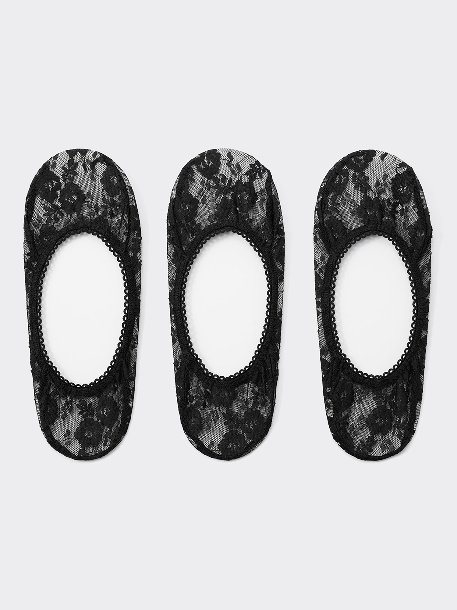 GU公式 | カバーソックス3P(レース)+E