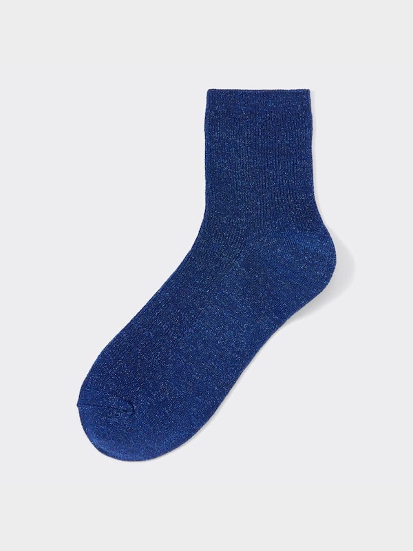 ラメアンクルソックス