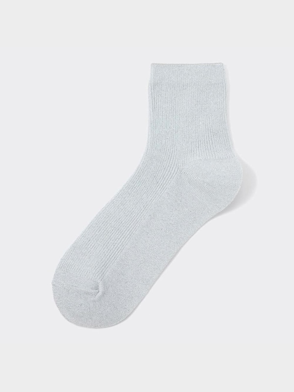 ラメアンクルソックス