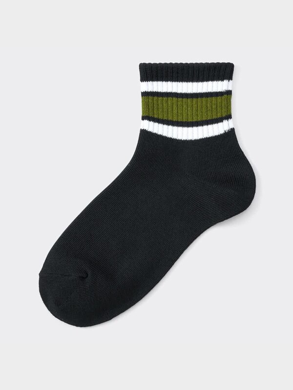 リブラインアンクルソックス