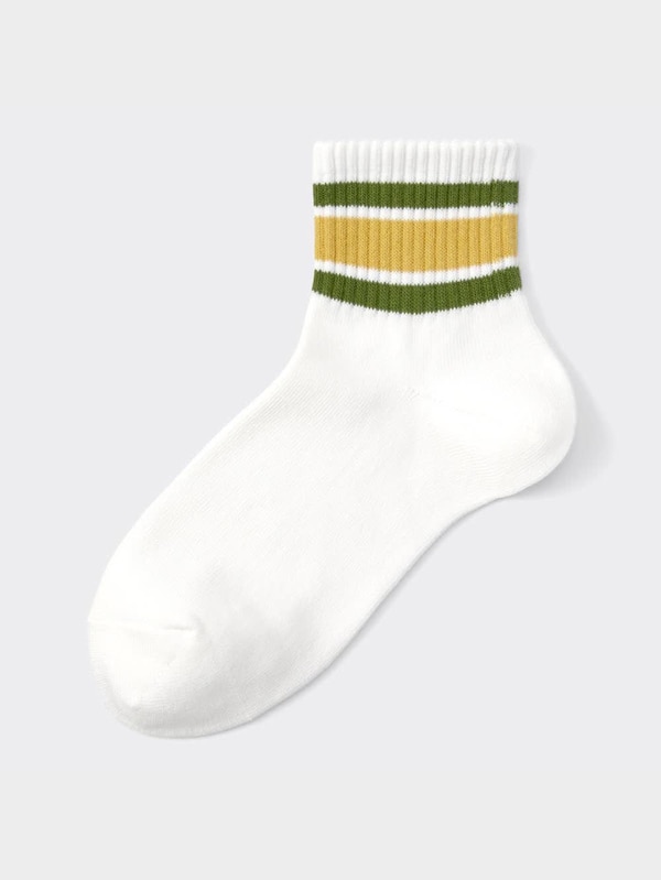 リブラインアンクルソックス