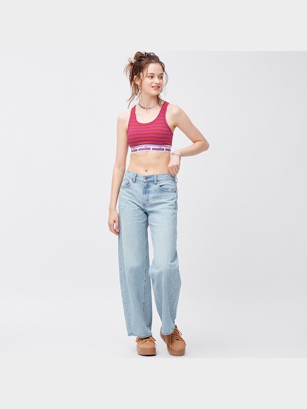 ブラフィールクロップドタンクトップ Hawaiian Air line