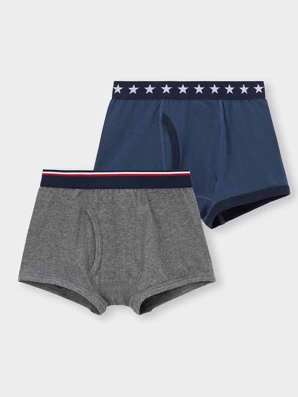 BOYSボクサーパンツ2P(スター/ライン)