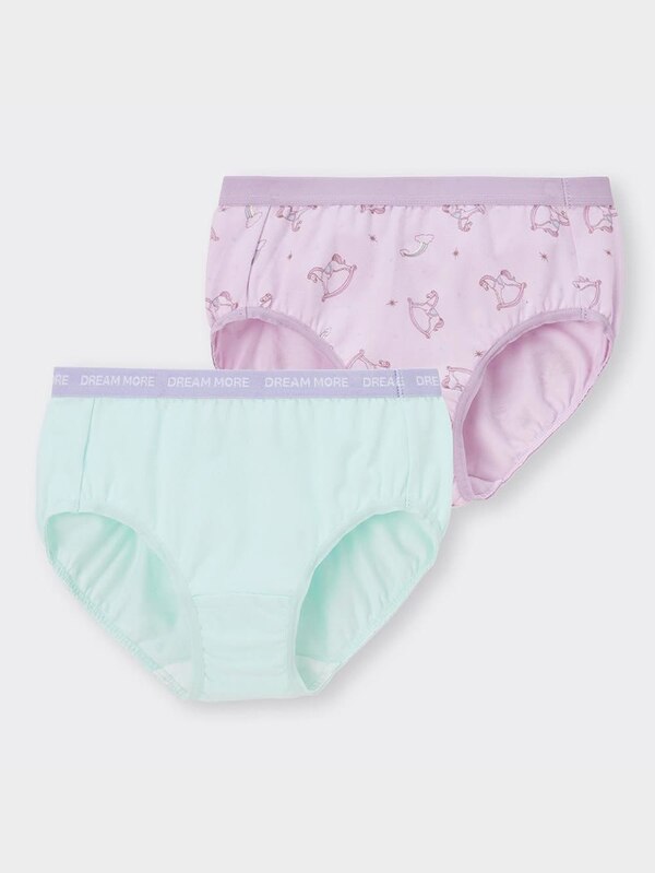 GIRLSショーツ2P(木馬)