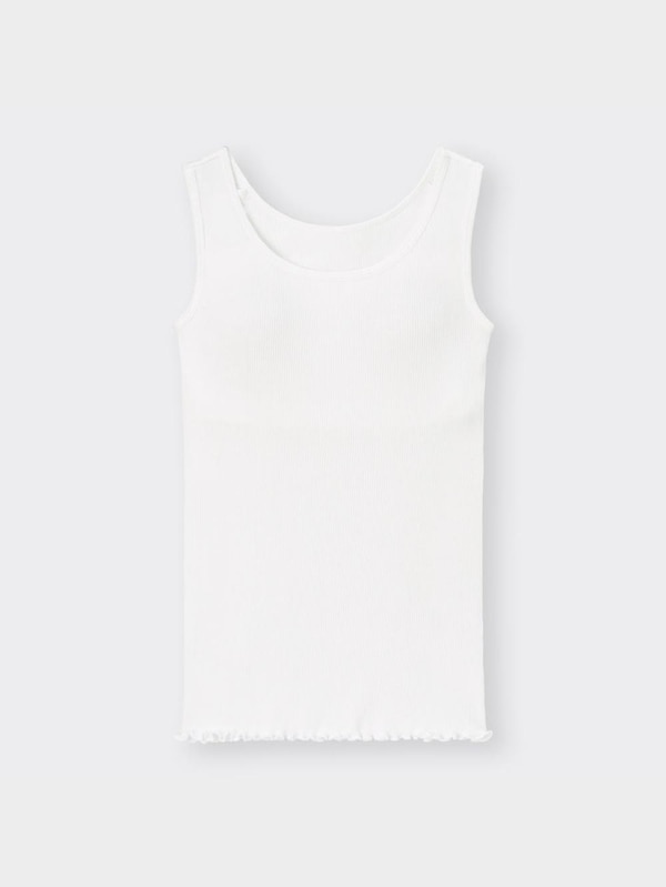 GIRLSブラフィールプチリブタンクトップ+E