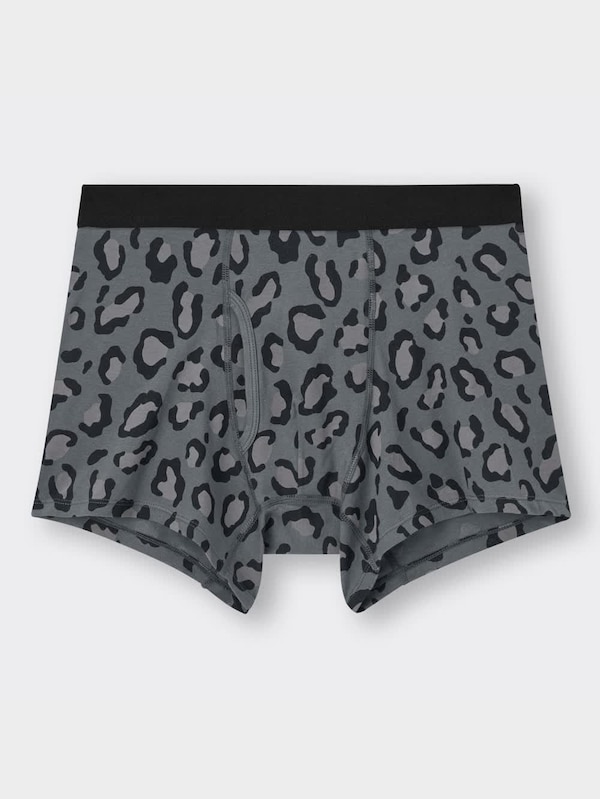 ボクサーパンツ(レギュラーライズ)(レオパード)