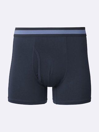 スタイルドライボクサー(レギュラーライズ)(ウエストボーダー) 【メンズ】 【インナー・下着】【GU公式/ジーユー】 【NAVY】 スタイルドライボクサー(レギュラーライズ)(ウエストボーダー) 【メンズ】 【インナー・下着】【GU公式/ジーユー】 【NAVY】