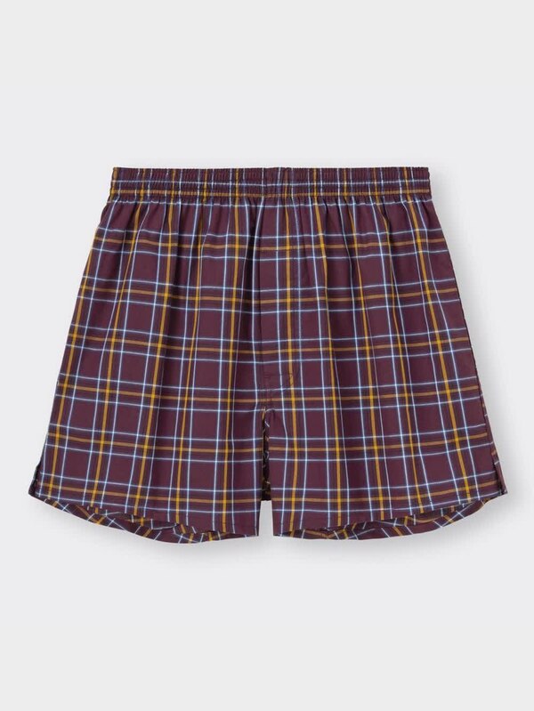 布帛トランクス(チェック)+X