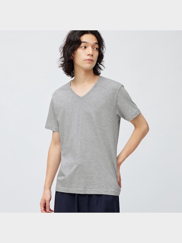 インナーVネックT(半袖)2P