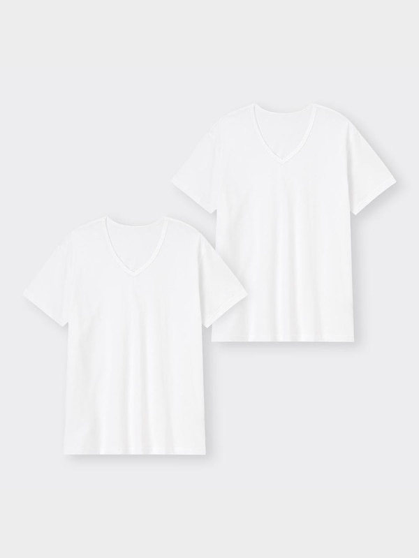 インナーVネックT(半袖)2P