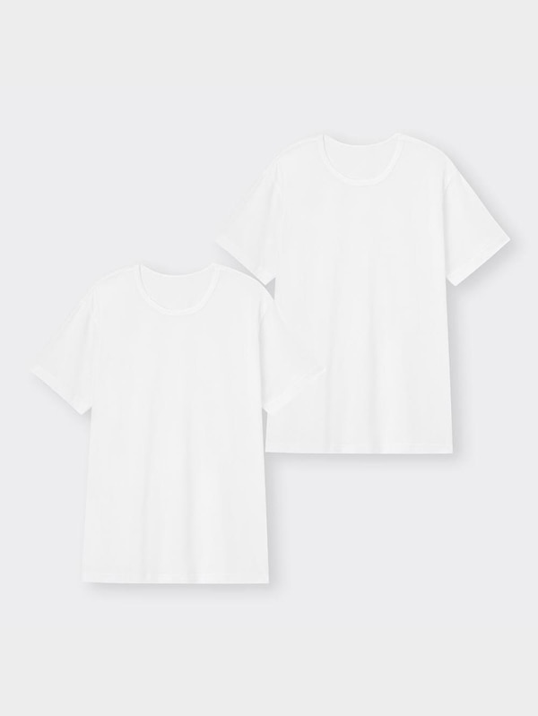 インナークルーネックT(半袖)2P