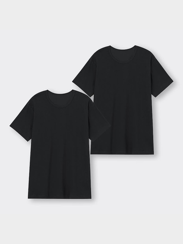 �インナークルーネックT(半袖)2P