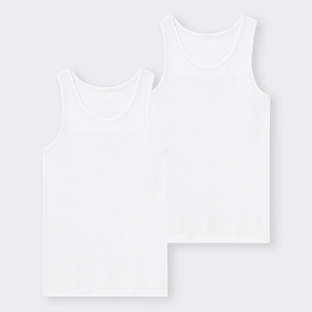 インナーリブタンクトップ2P