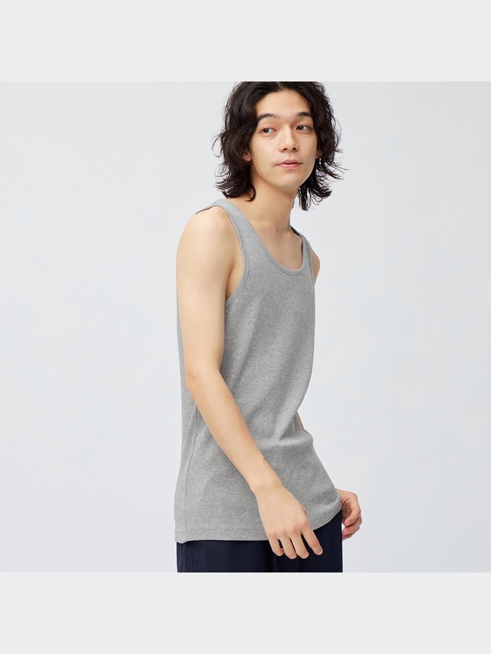 GU公式 | インナーリブタンクトップ2P