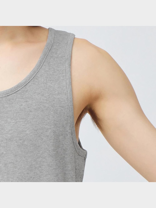 インナーリブタンクトップ2P