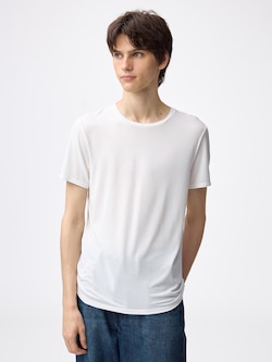 スタイルヒートクルーネックT(半袖)+E