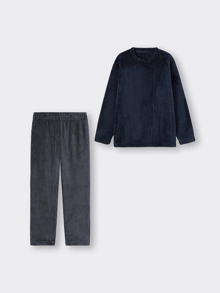 GU公式 | マシュマロフィールラウンジセット(長袖&ロングパンツ) 