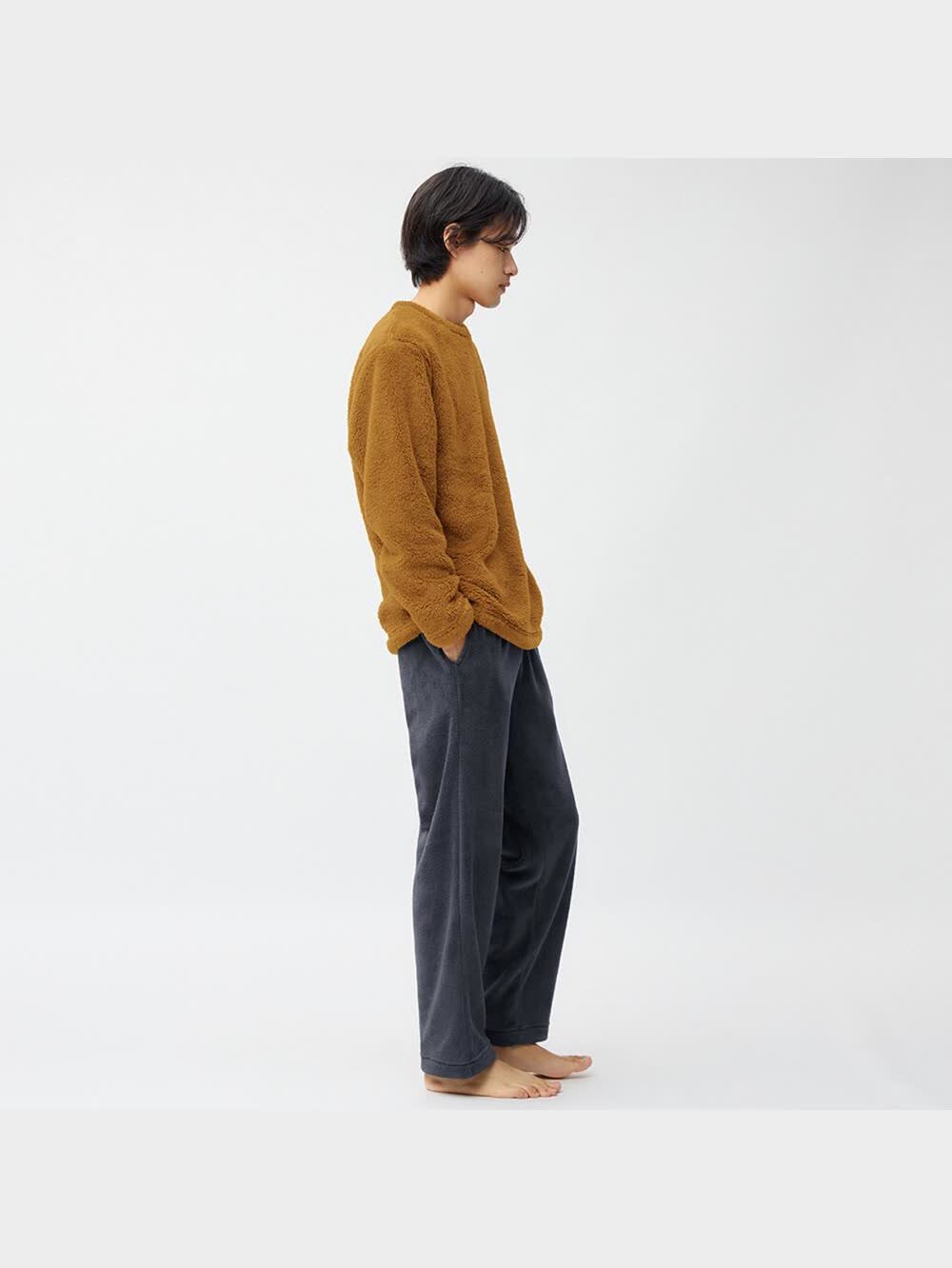 GU公式 | マシュマロフィールラウンジセット(長袖&ロングパンツ) GU公式 | マシュマロフィールラウンジセット(長袖&ロングパンツ)
