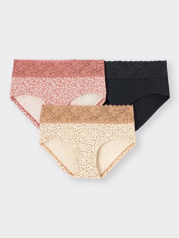 ローライズショーツ3P