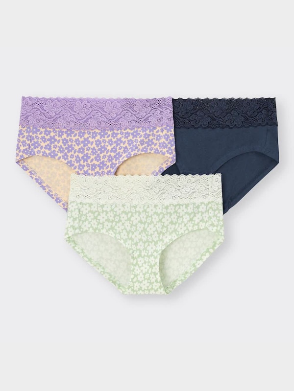 ローライズショーツ3P