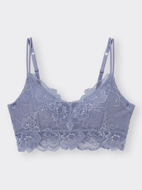 ナチュラルサポートブラ(ノンワイヤー)(レース)